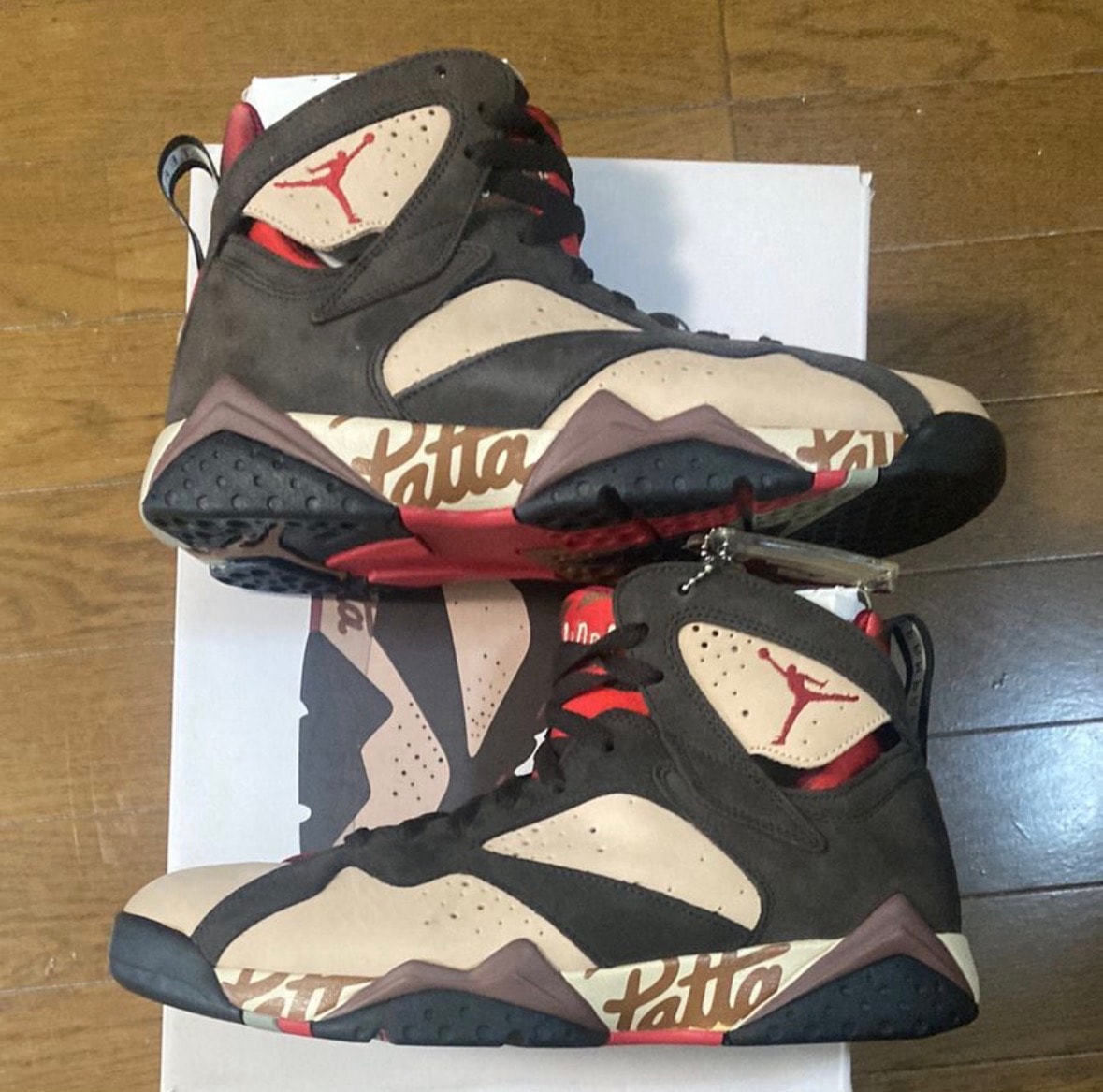 Patta × Nike Air Jordan 7 OG "Brown"