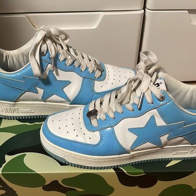 A BATHING APE®︎ BAPE STA Low "Blue" (2022)