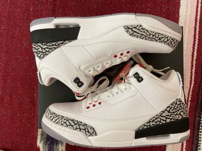 Nike Air Jordan 3 Retro "Free Throw Line White Cement"