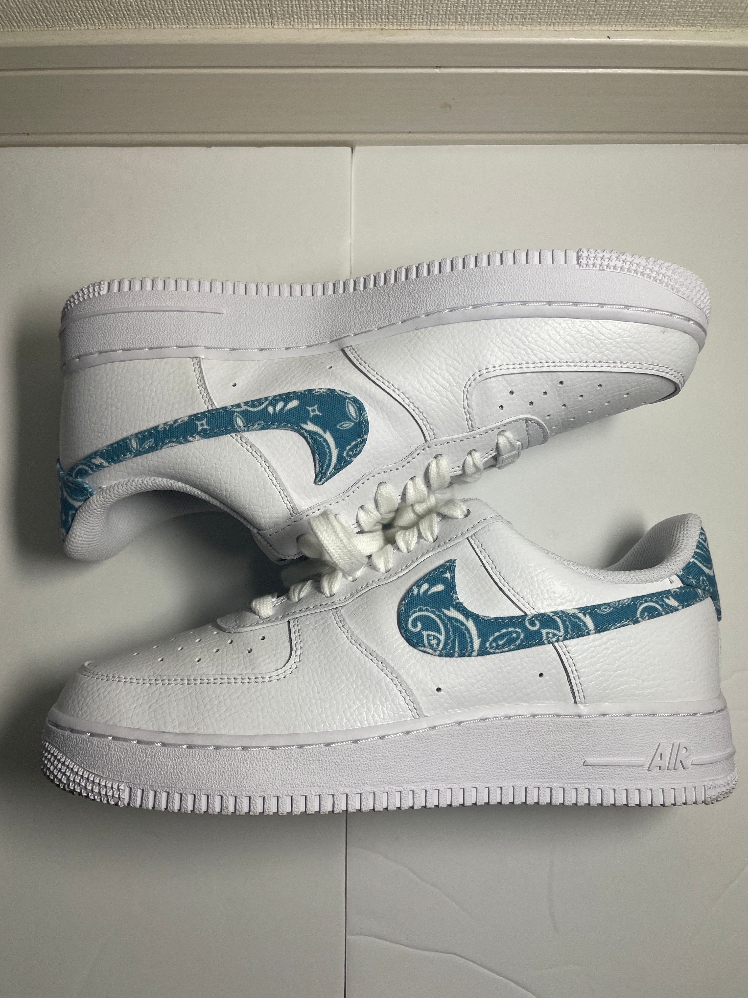 Nike Women's Air Force 1 Low '07 Essential "Blue Paisley"
