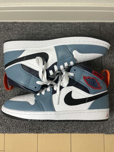 FACETASM × Nike Air Jordan 1 Mid "White/Navy"