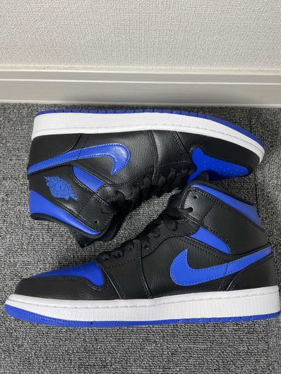 Nike Air Jordan 1 Mid "Black/Blue"