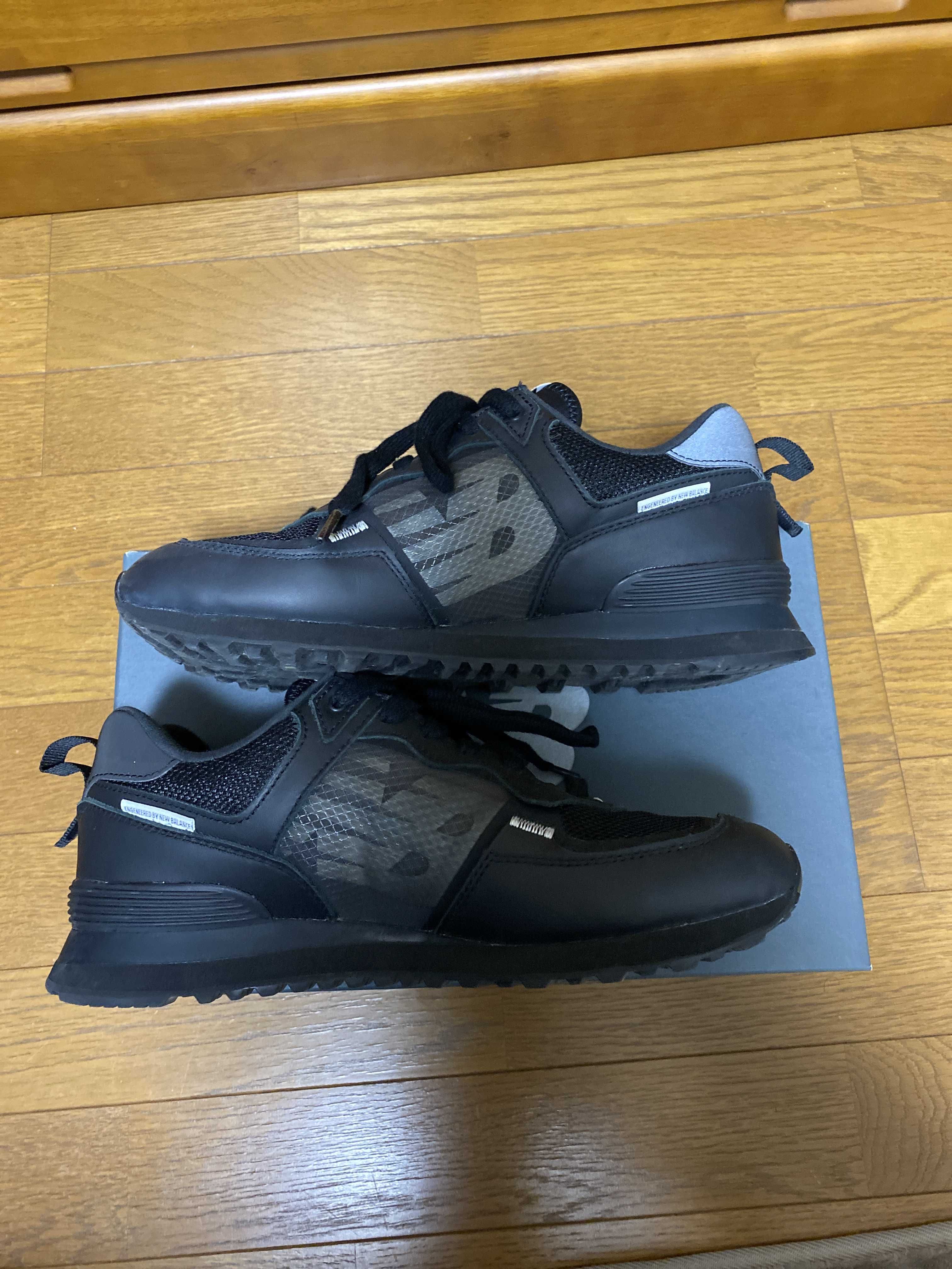 COMME des GARCONS HOMME × New Balance 574 "Black"