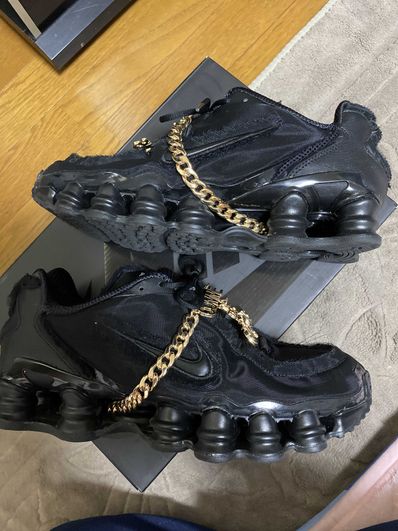 COMME des GARCONS × Nike Women's Shox TL "Black"