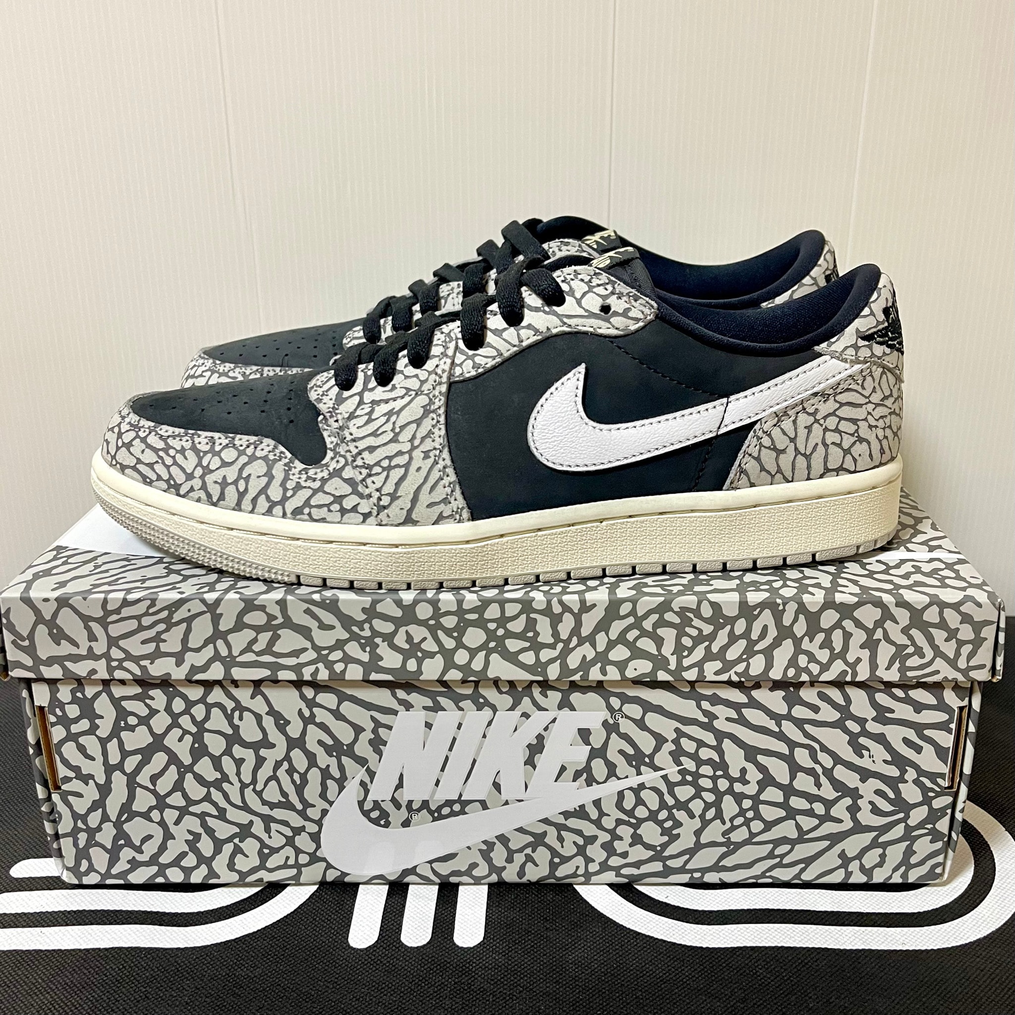 Nike Women's Air Jordan 1 Retro Low OG "Black Cement"