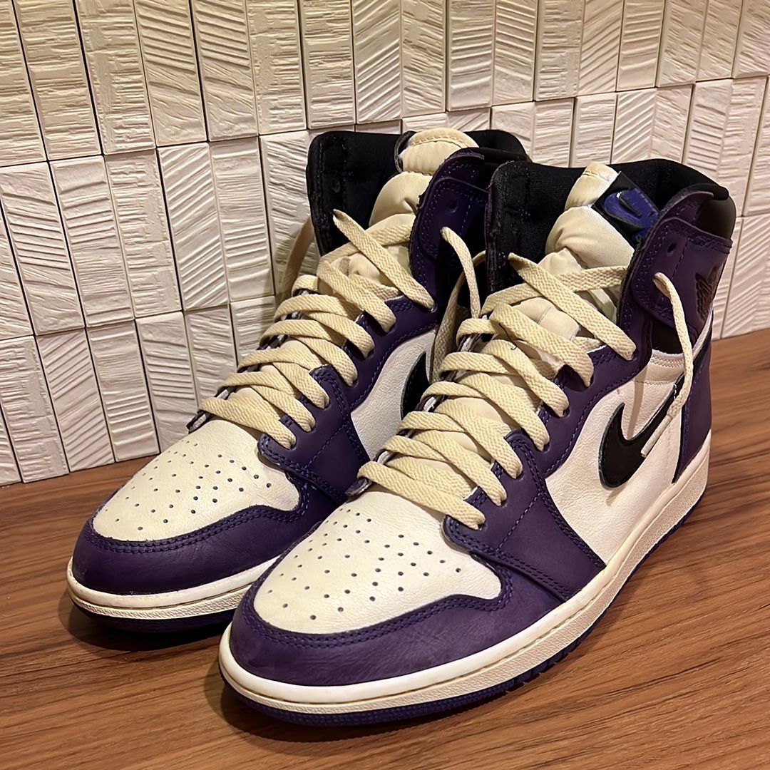 Nike Air Jordan 1 Retro High OG "Court Purple White/Black" (2020)