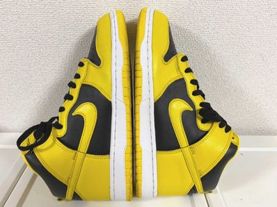 Nike Dunk High "Black/Varsity Maize"