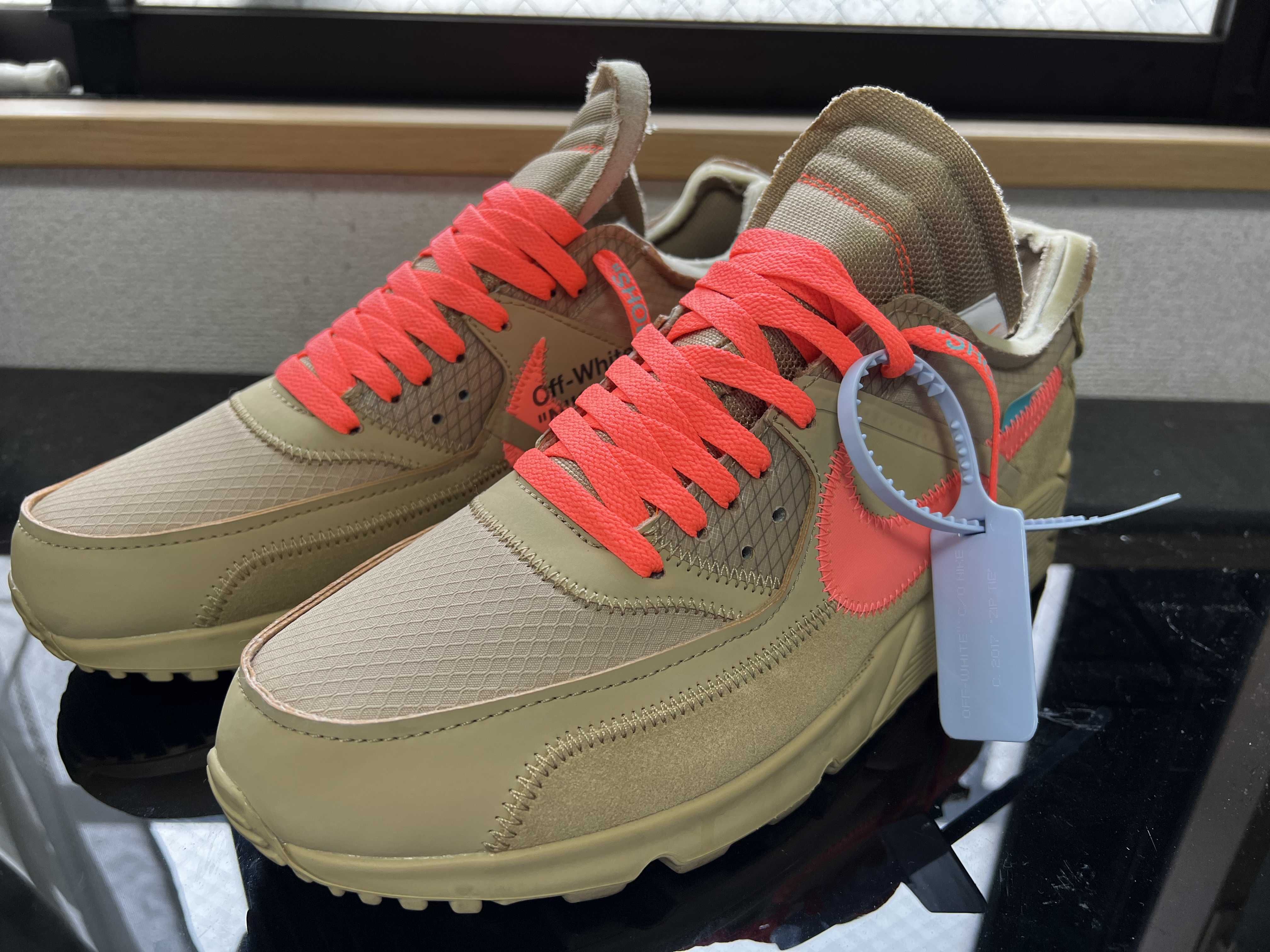 Off-White × Nike Air Max 90 "Desert Ore"