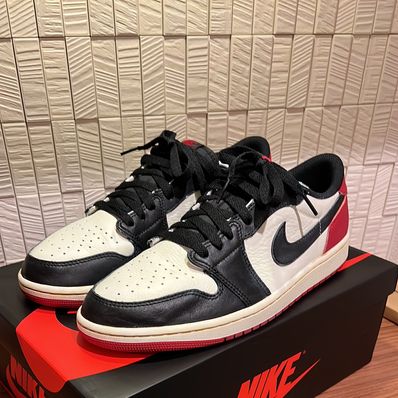 Nike Air Jordan 1 Retro Low OG "Black Toe"