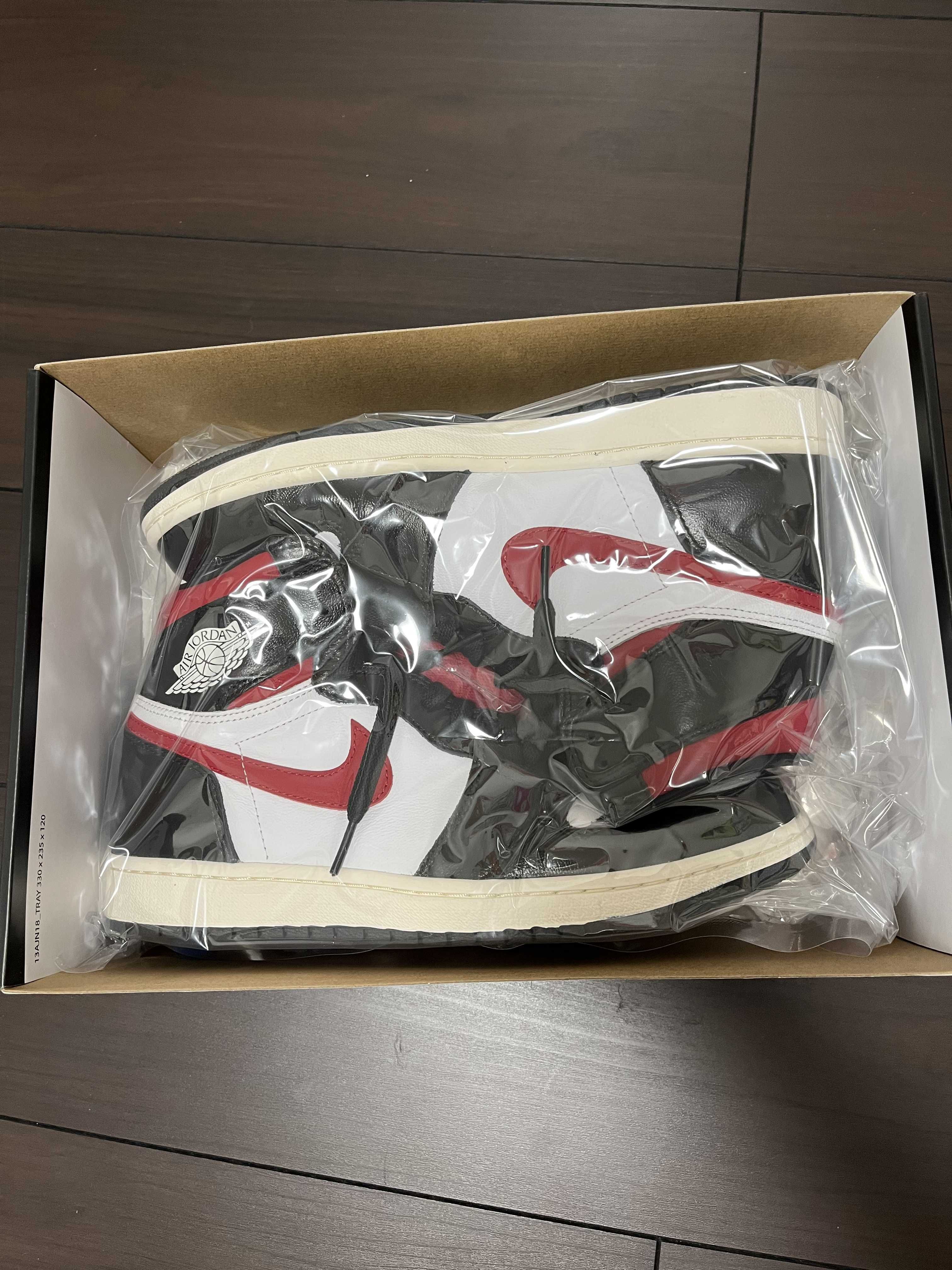 Nike Air Jordan 1 Retro High "Black/White/Sail/Gym Red"    