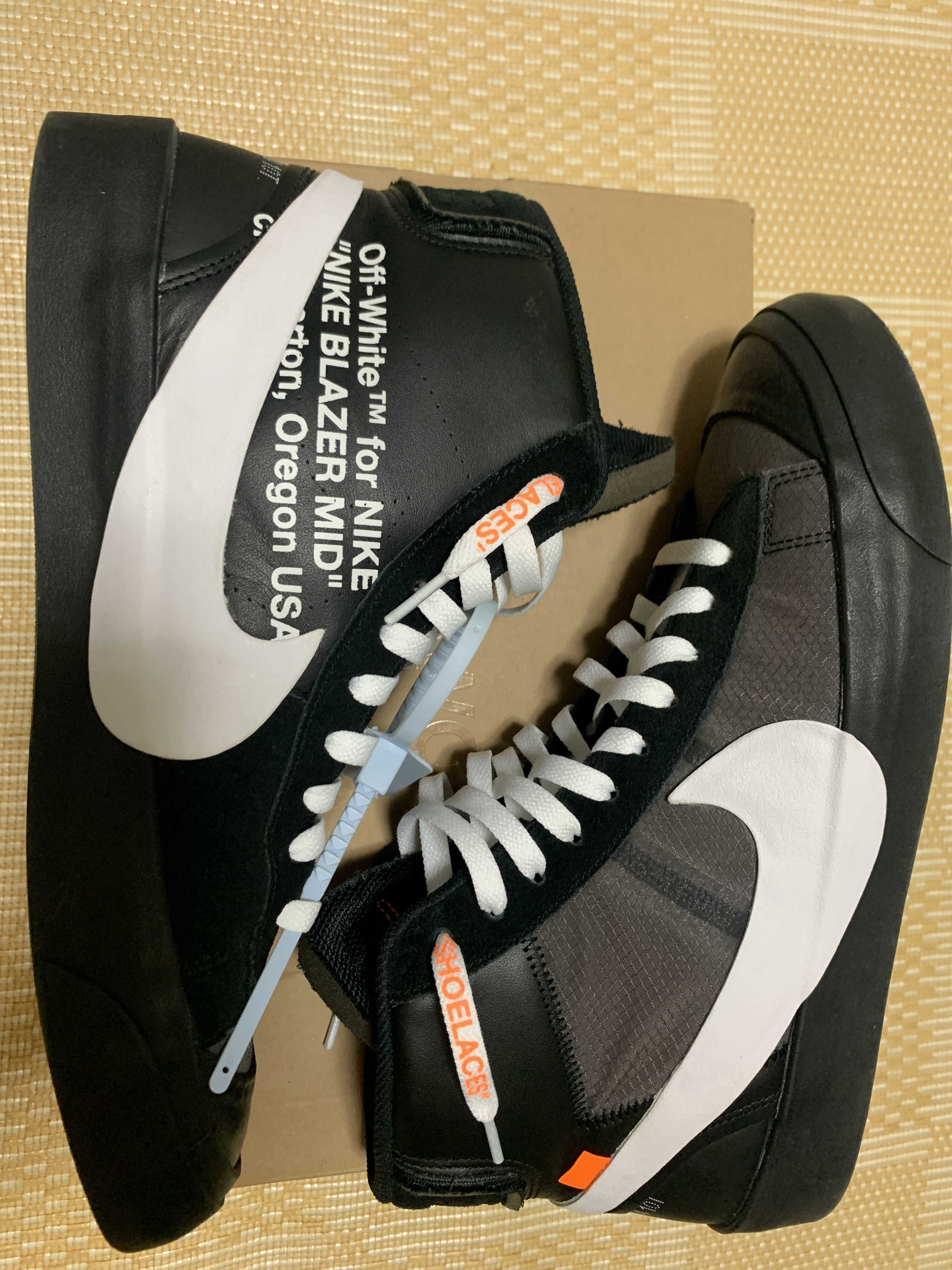 Off-White × Nike Blazer Studio Mid "Grim Reaper"