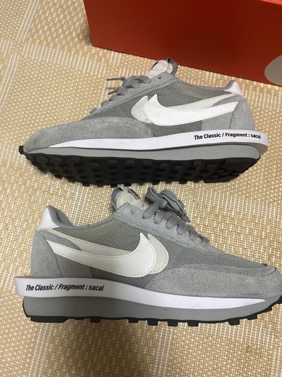 Fragment × sacai × Nike LD Waffle "Light Smoke Grey"