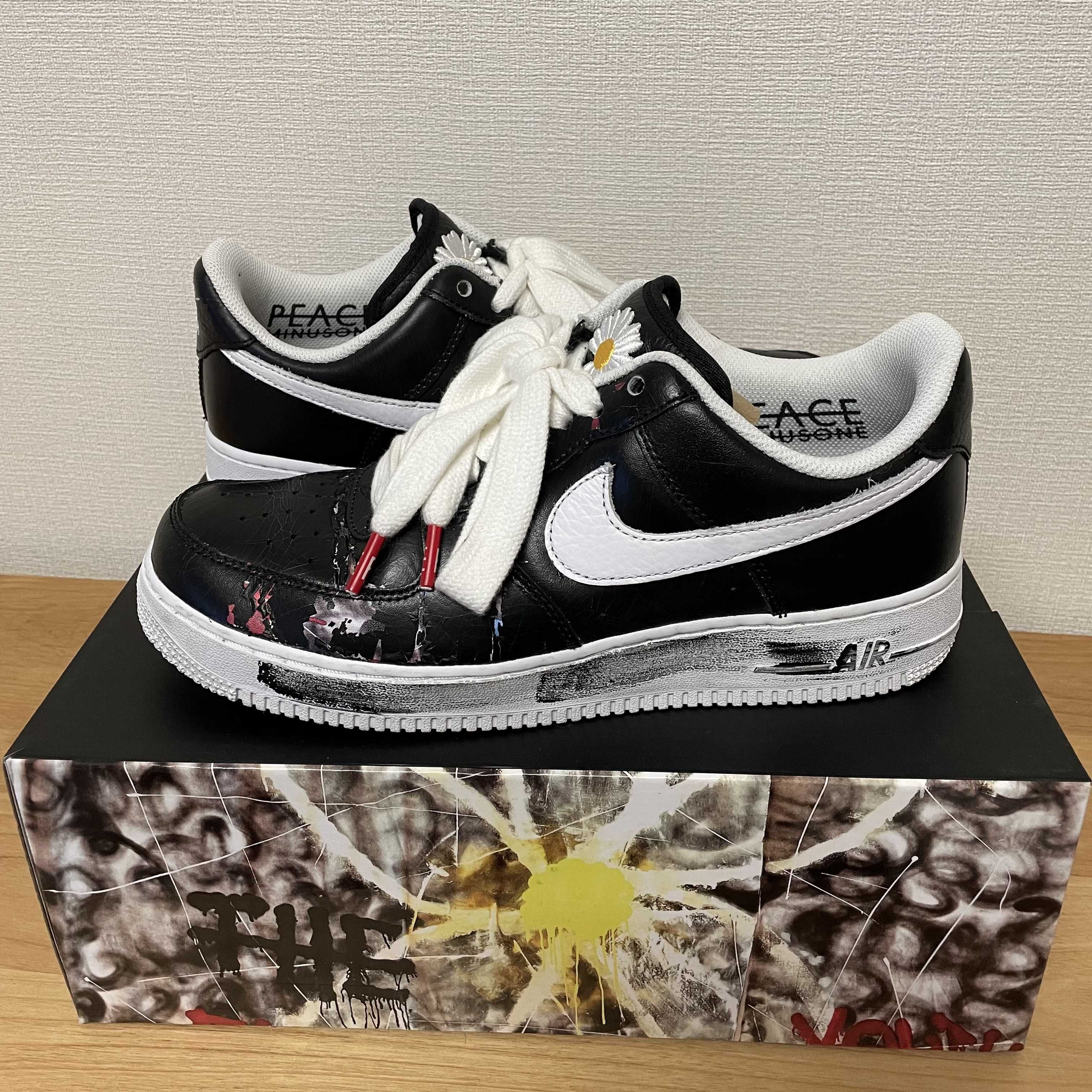PEACEMINUSONE × Nike Air Force 1 Low Para Noise "Black" / G-DRAGON