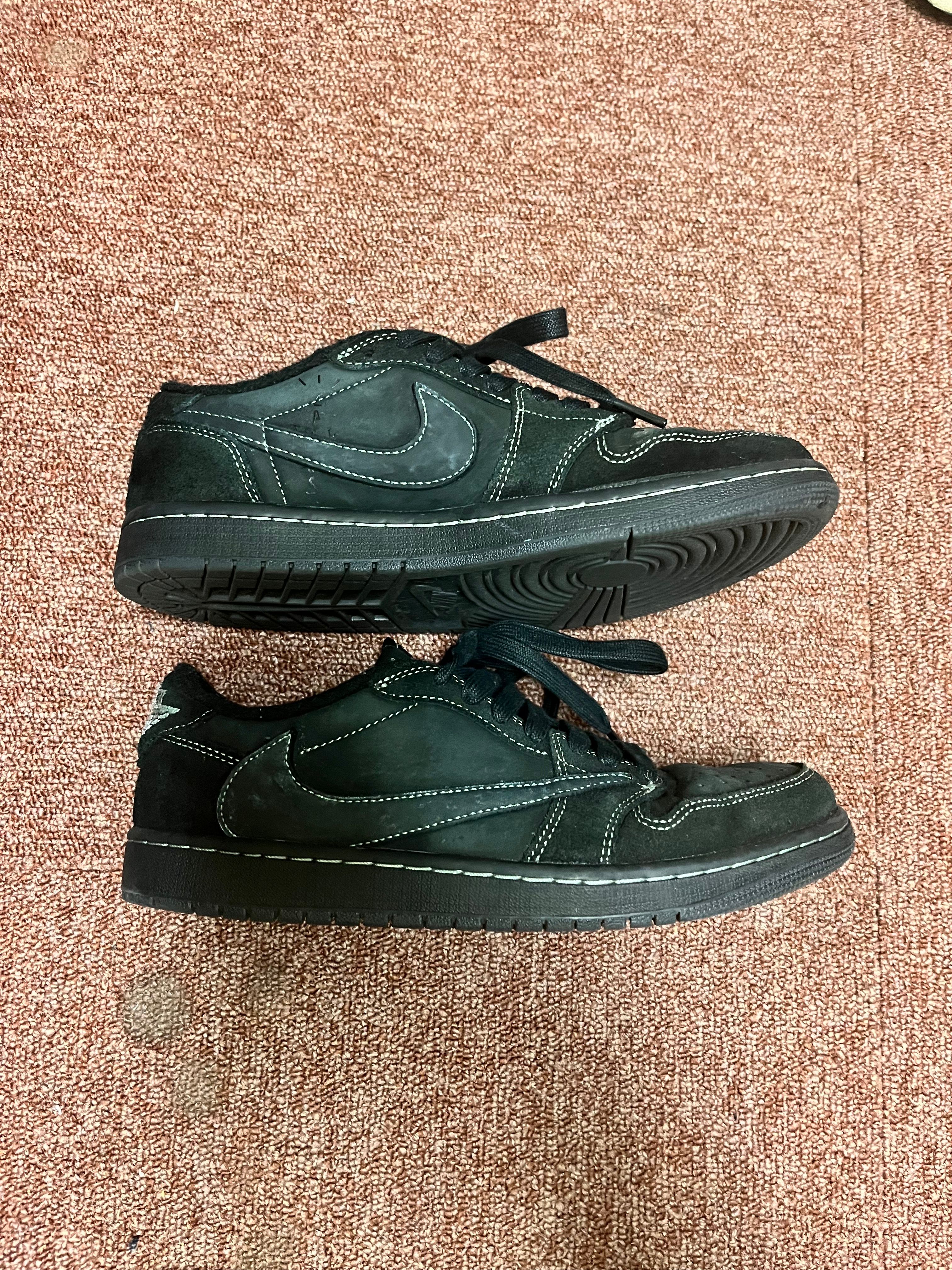 Travis Scott × Nike Air Jordan 1 Low OG SP "Black Phantom"