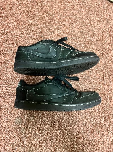 Travis Scott × Nike Air Jordan 1 Low OG SP "Black Phantom"