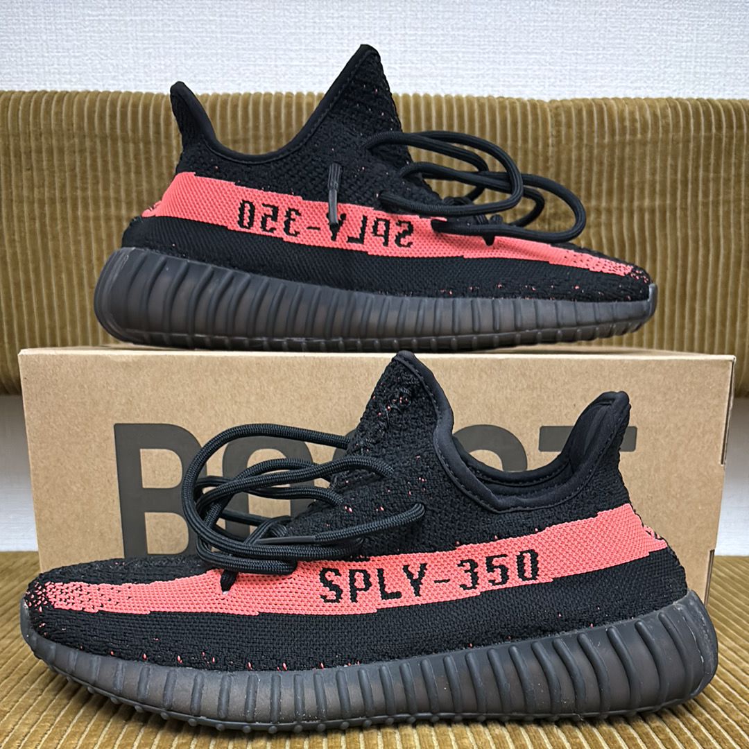adidas YEEZY Boost 350 V2 "Core Black/Red"