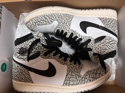 Nike Air Jordan 1 High OG "White Cement/Safari"