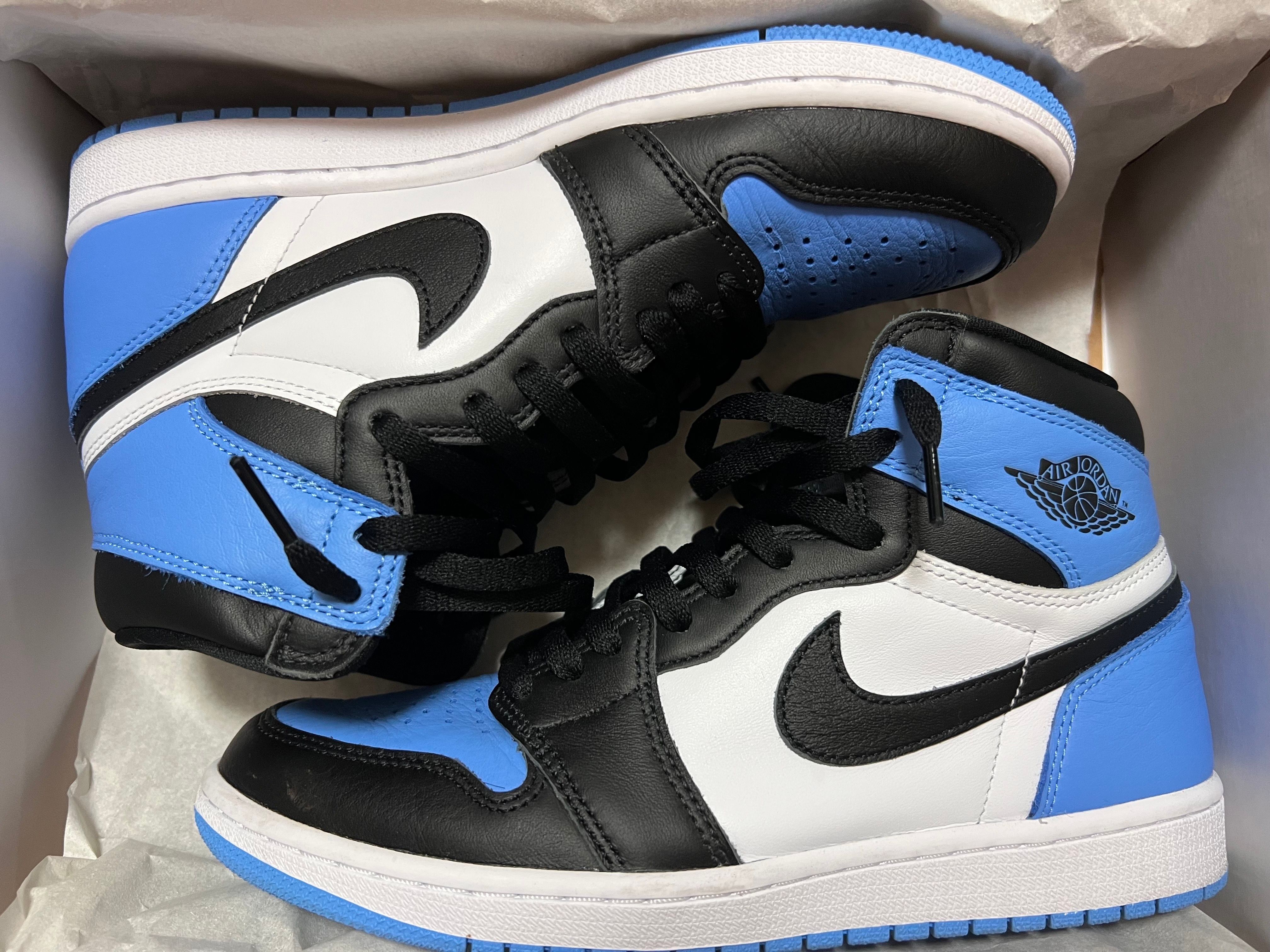 Nike Air Jordan 1 Retro High OG "University Blue/UNC Toe"