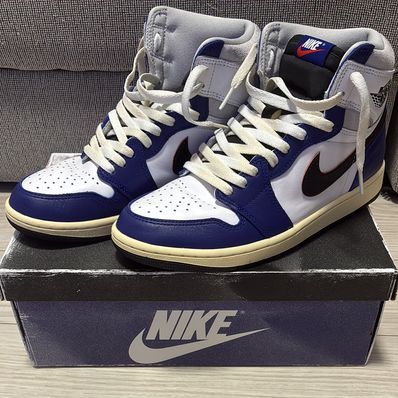 Nike Air Jordan 1 High OG Rare Air "Deep Royal Blue"