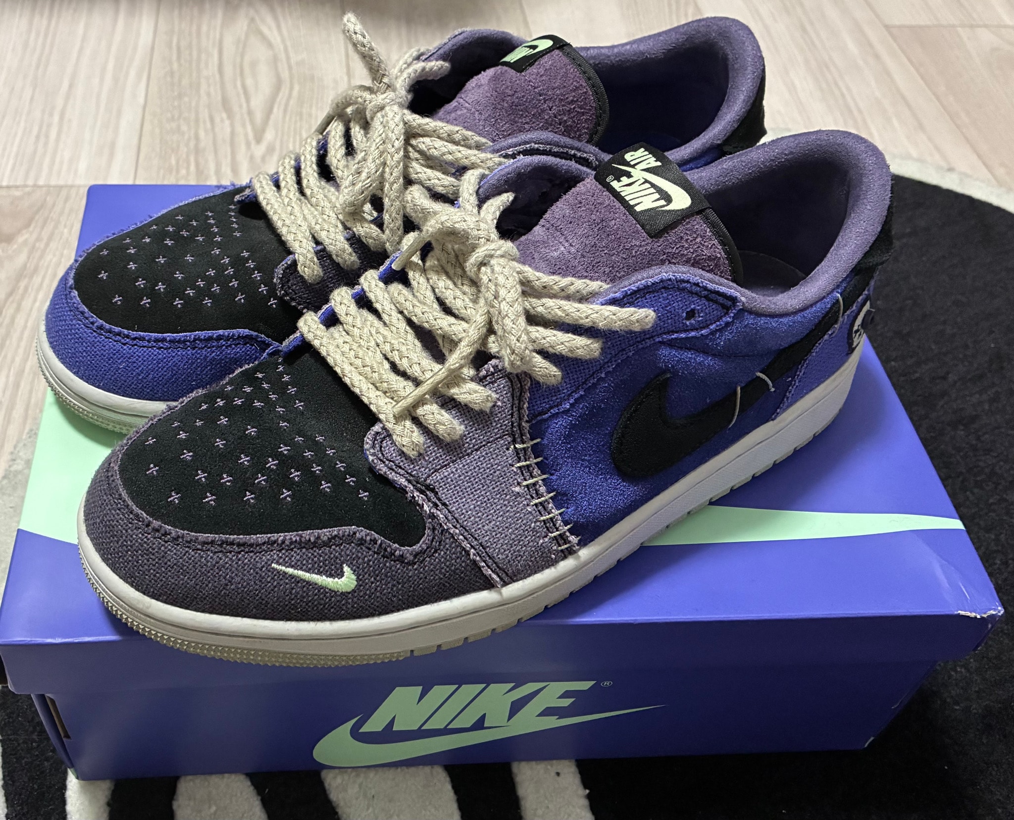 Zion Williamson × Nike Air Jordan 1 Low OG "Voodoo Alternate"