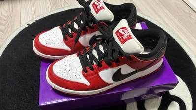 Nike SB Dunk Low Pro "J-Pack Chicago/Varsity Red and White"