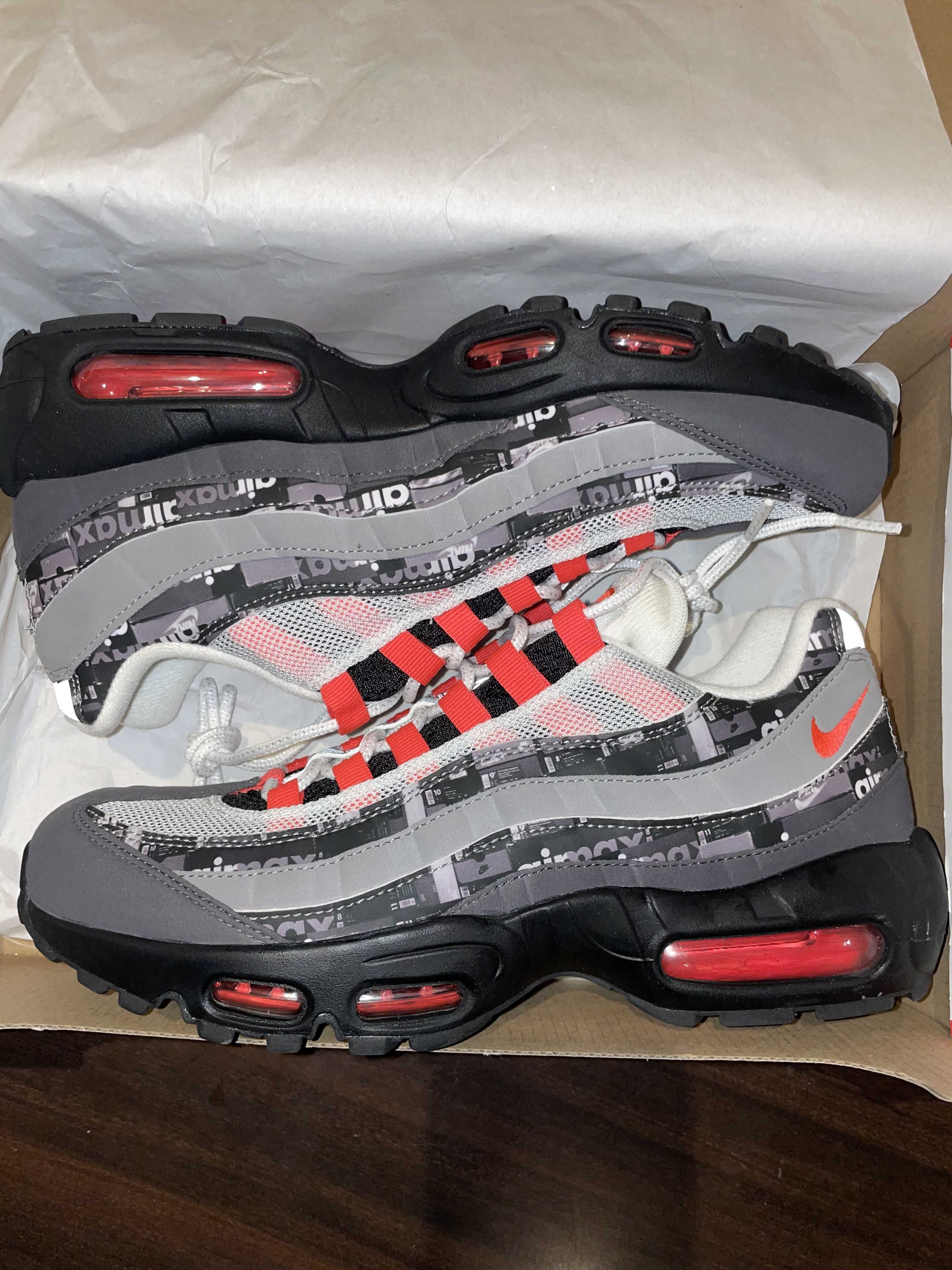 atmos × Nike Air Max 95 "Red We Love Nike"