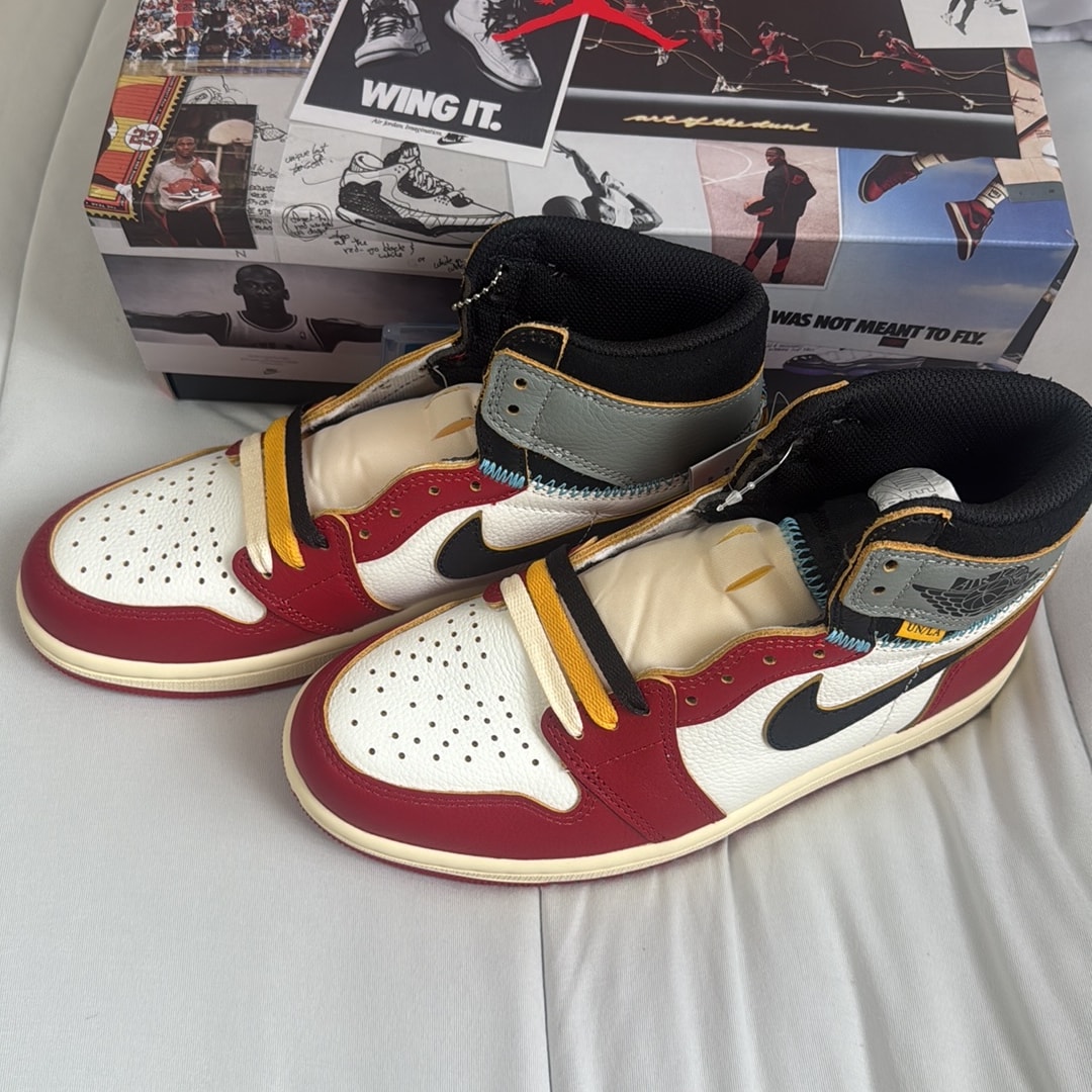 UNION × Nike Air Jordan 1 Retro High OG "Chicago/Shadow"