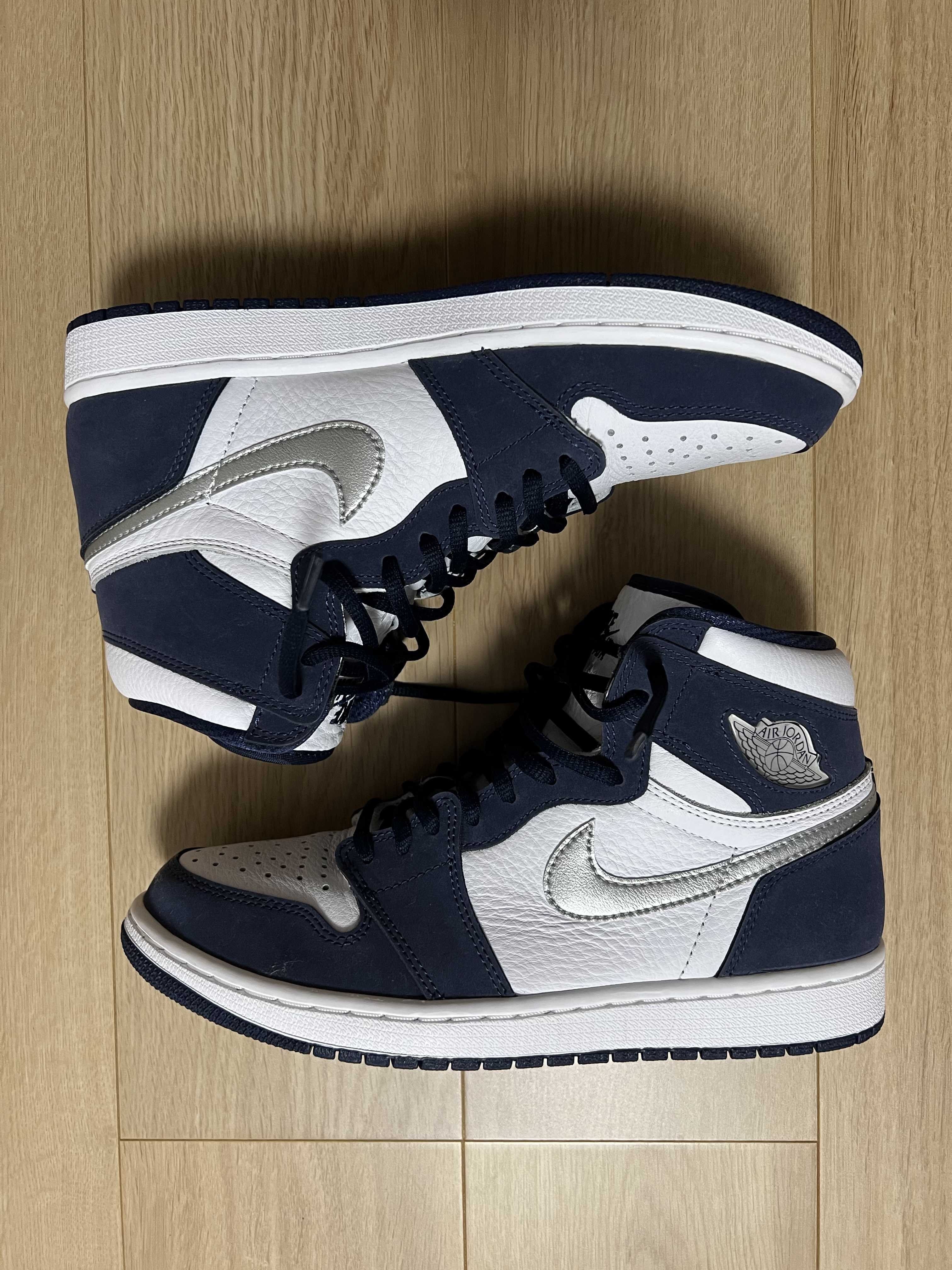 Nike Air Jordan 1 High OG CO.JP "White/Midnight Navy" (2020)(ブリーフケースなし)