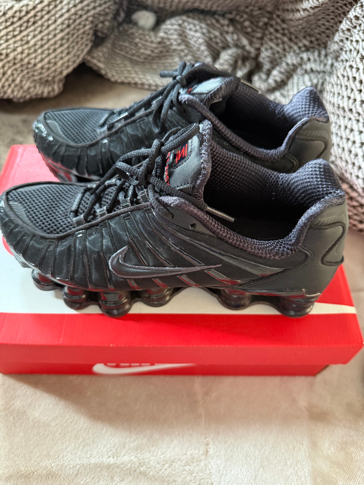 Nike Women's Shox TL "Black and Max Orange"