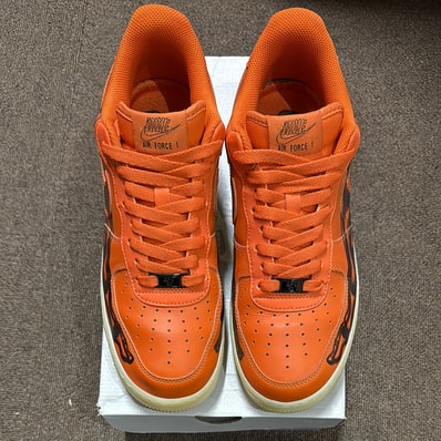 Nike Air Force 1 Low "Orange Skelton"