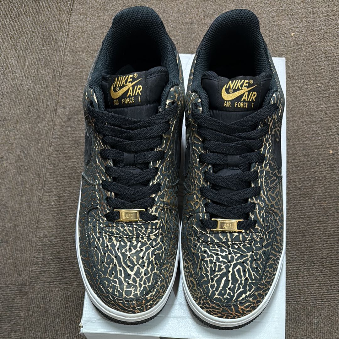 Nike Air Force 1 Low "Metallic Gold/Black/White"