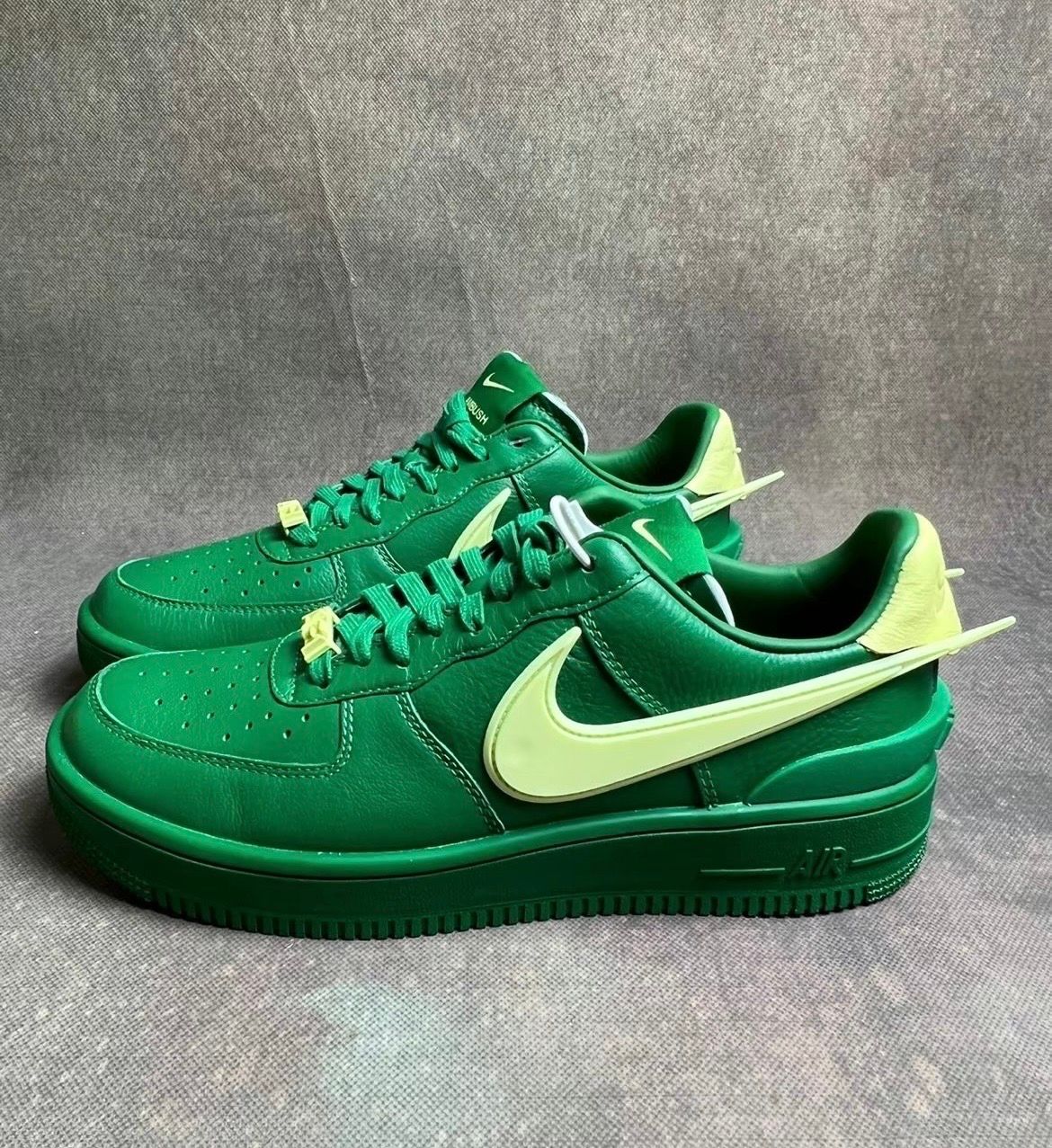 AMBUSH × Nike Air Force 1 Low "Pine Green and Citron"