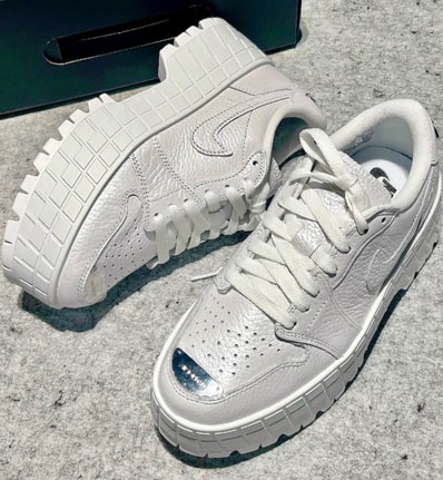 Nike Women's Air Jordan 1 Brooklyn Low "White"