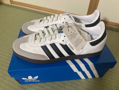 adidas Samba OG "Cloud White/Core Black/Clear Granite"