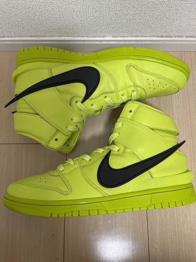AMBUSH × NIKE DUNK HIGH "FLASH LIME"