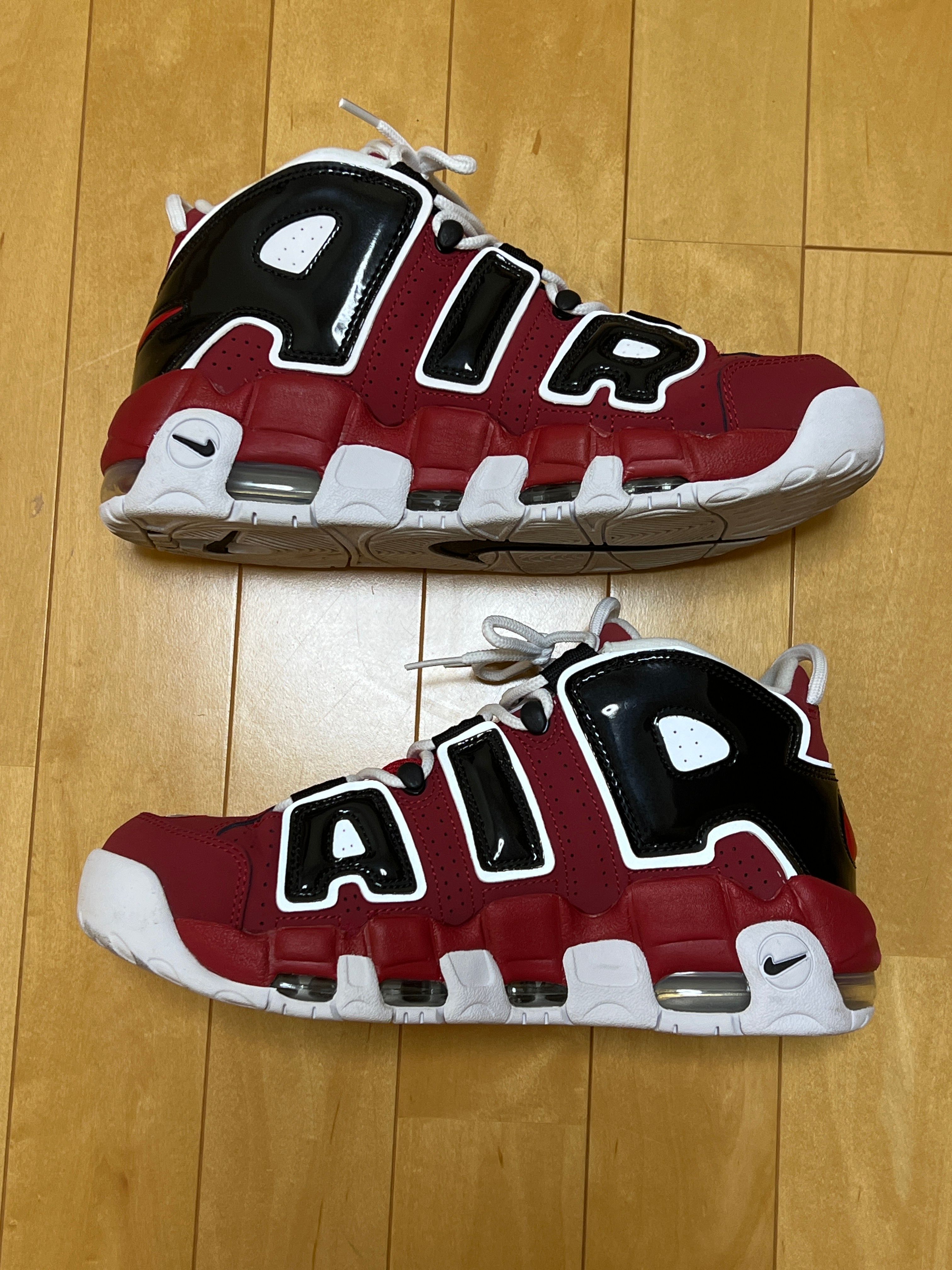 Nike Air More Uptempo ’96 "Black and Varsity Red" (2021)