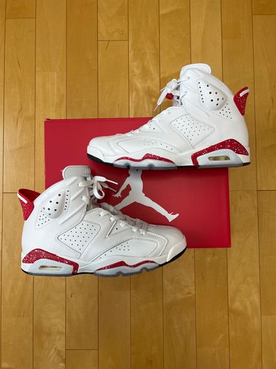 Nike Air Jordan 6 "White and University Red/Red Oreo"