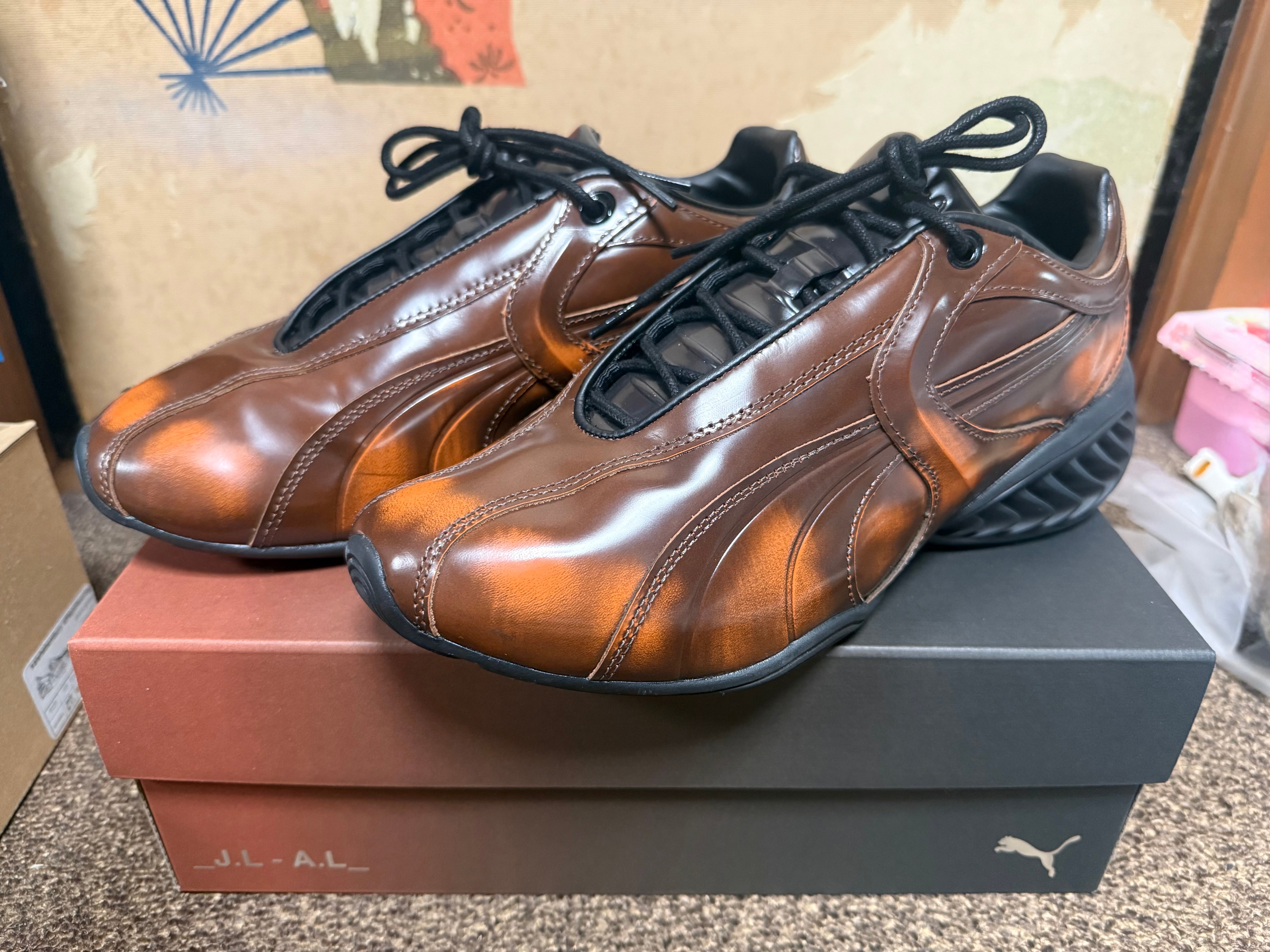 _J.L-A.L_ × Puma Cell Geo 1 Ombre "Cocoa Bean/PUMA Black"