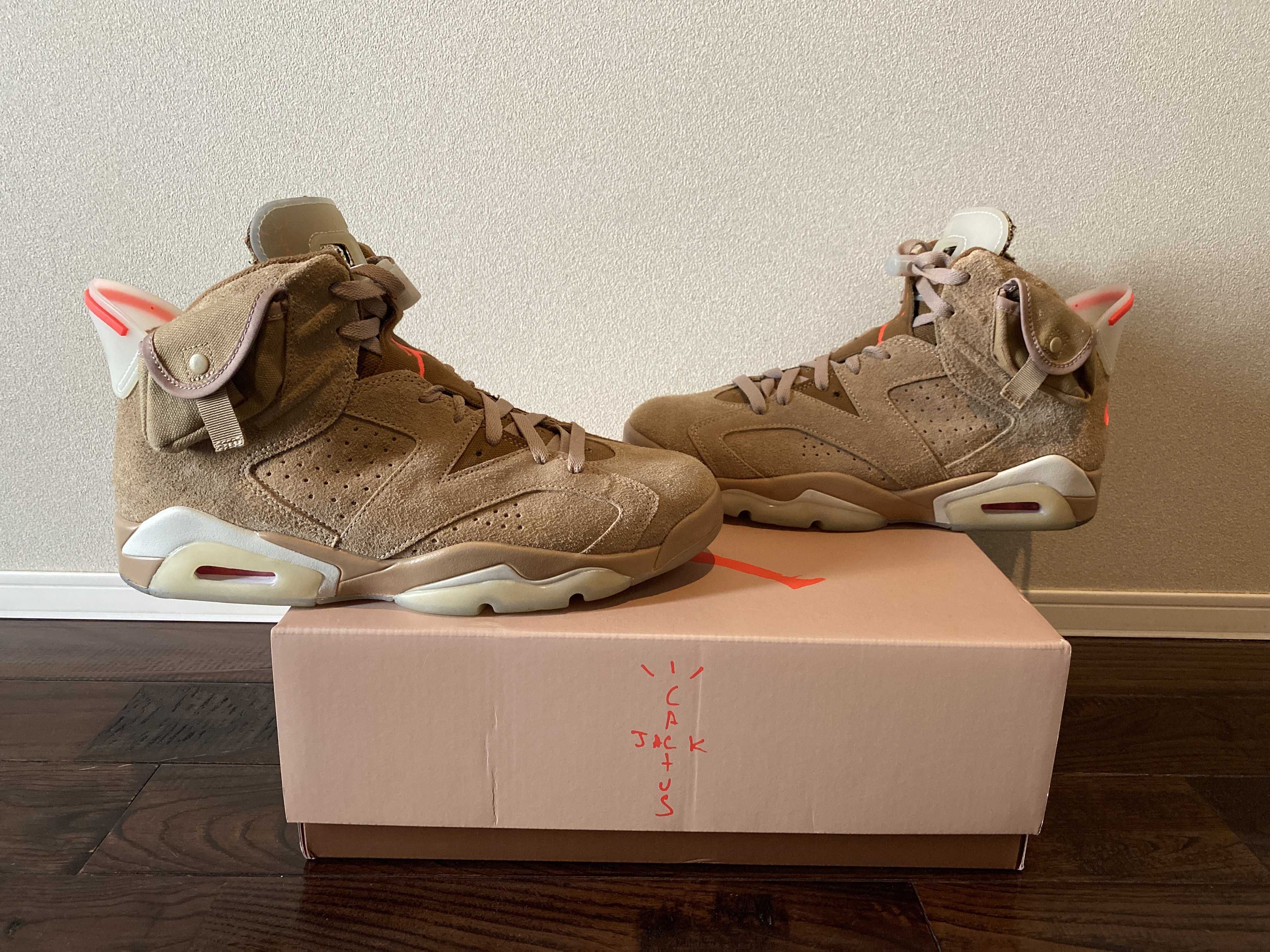 Travis Scott × Nike Air Jordan 6 "British Khaki"