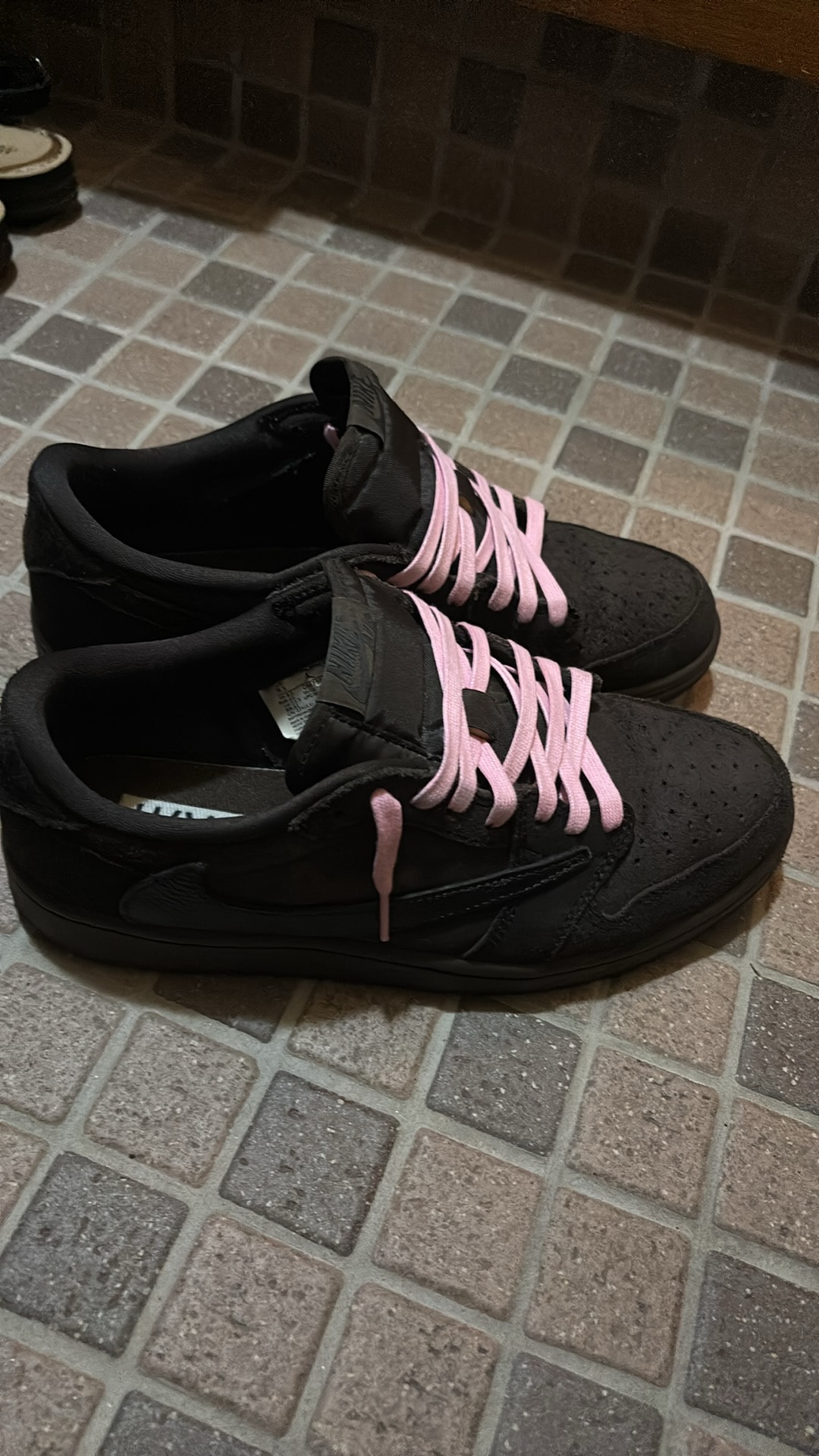Travis Scott × Nike Air Jordan 1 Low OG SP "Velvet Brown and Dark Mocha"