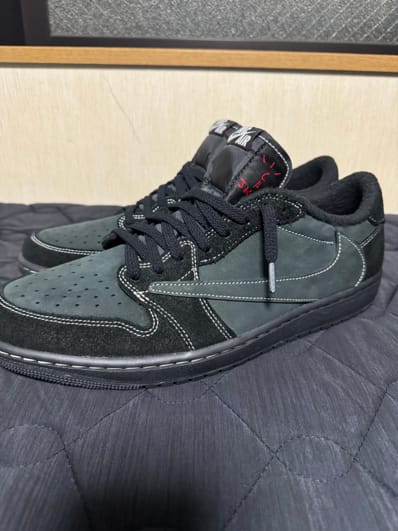 Travis Scott × Nike Air Jordan 1 Low OG SP "Black Phantom"