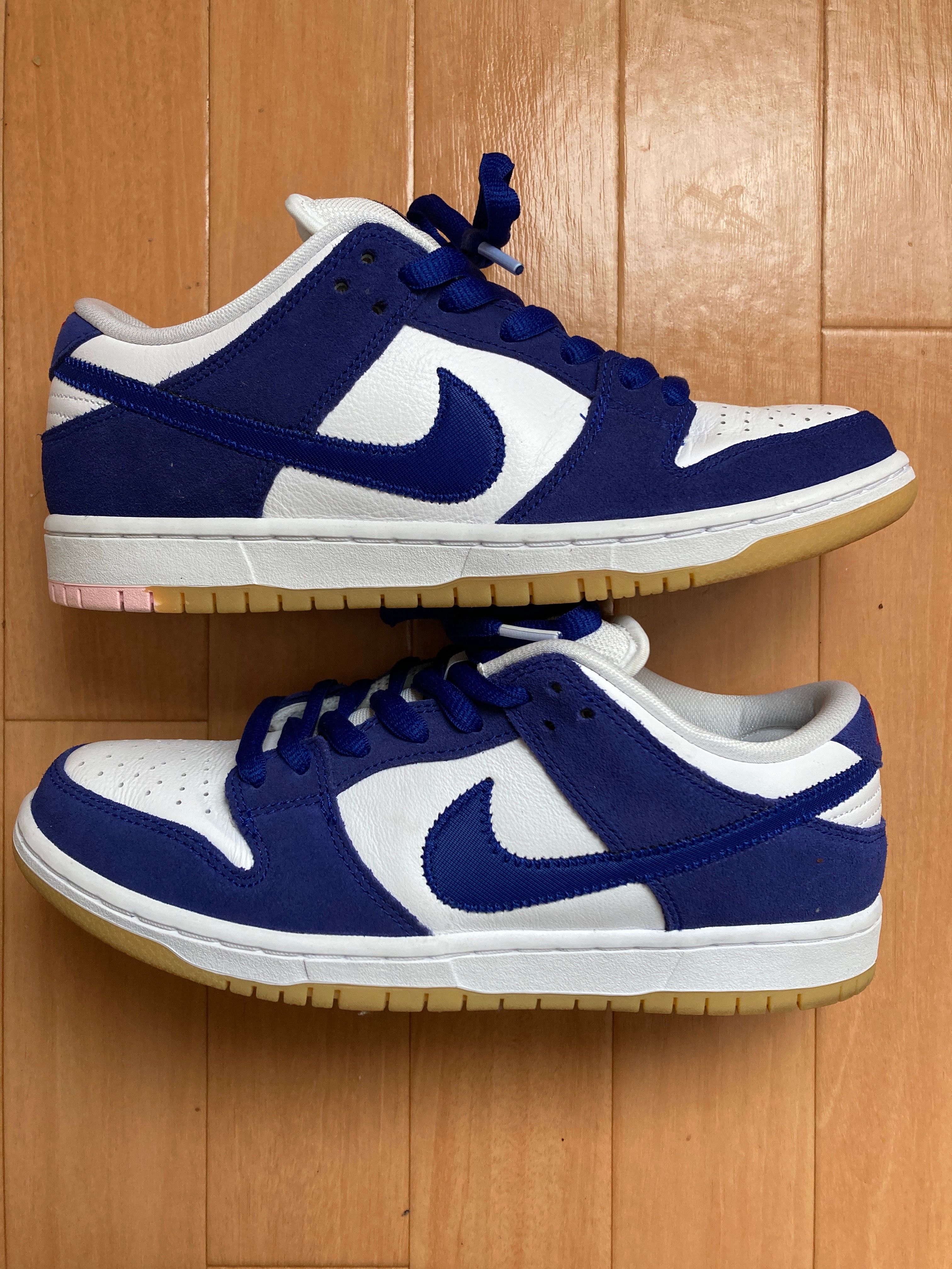 Nike SB Dunk Low "Los Angeles Dodgers/Deep Royal Blue"