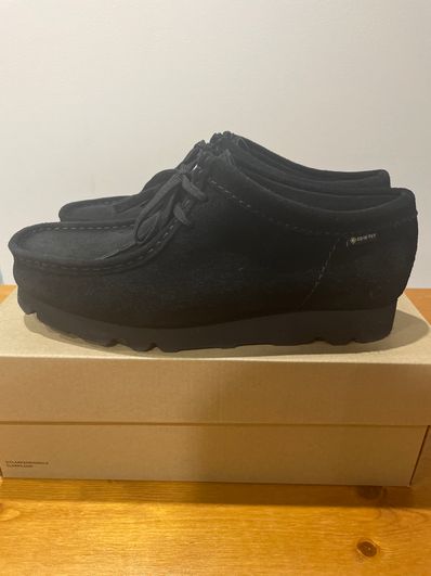 Clarks Wallabee GORE-TEX "Black Suede"