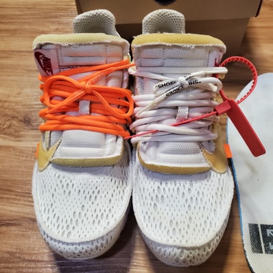 Off-White × Nike Air Presto "White/Black/Cone"