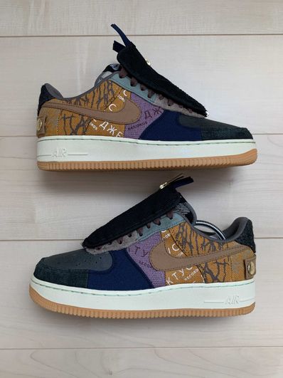 Travis Scott × Nike Air Force 1 Low Cactus Jack "Multi Color"