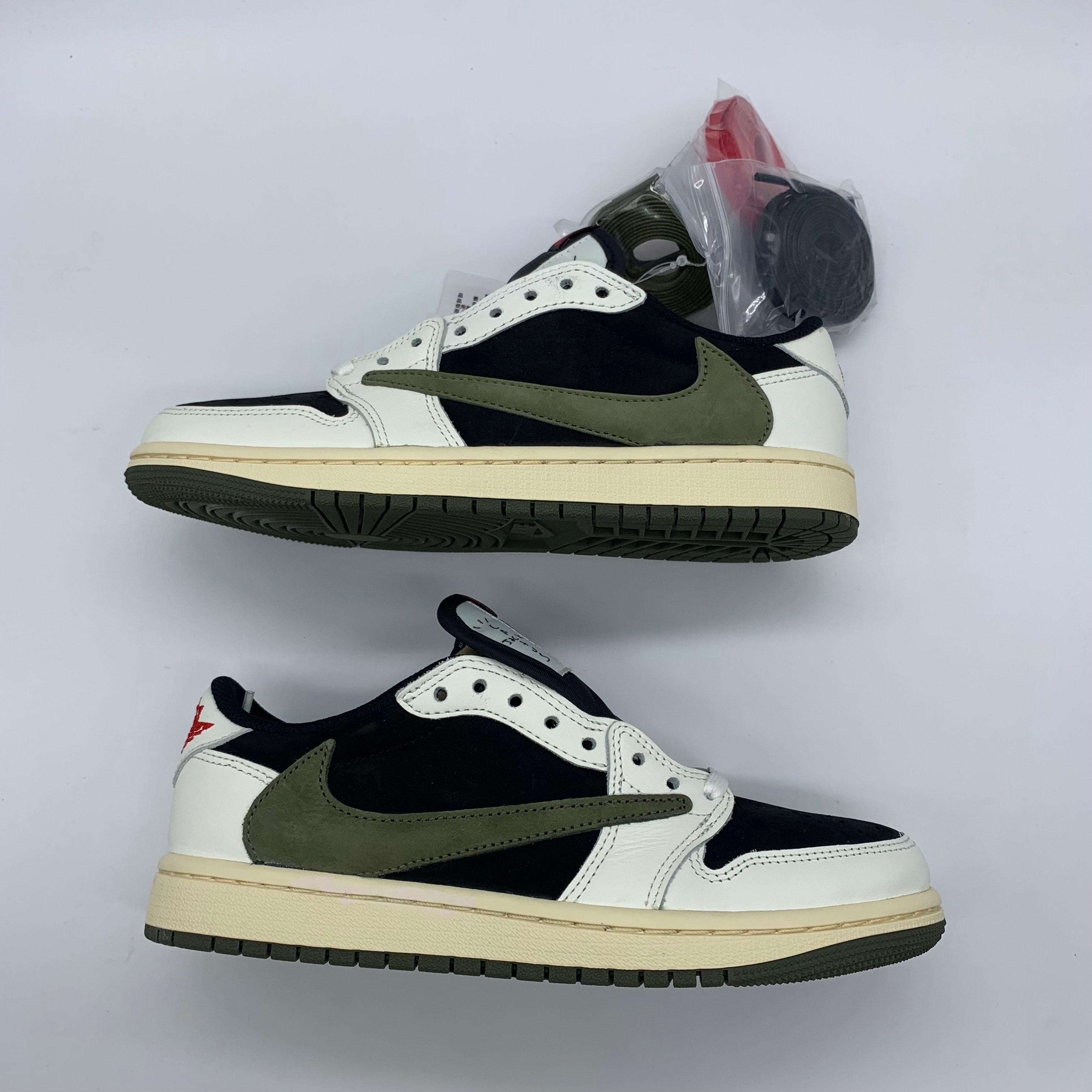 Travis Scott × Nike Women's Air Jordan 1 Low OG "Medium Olive"