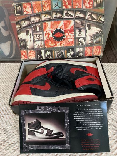 Nike Air Jordan 1 High "Bred" (1994)