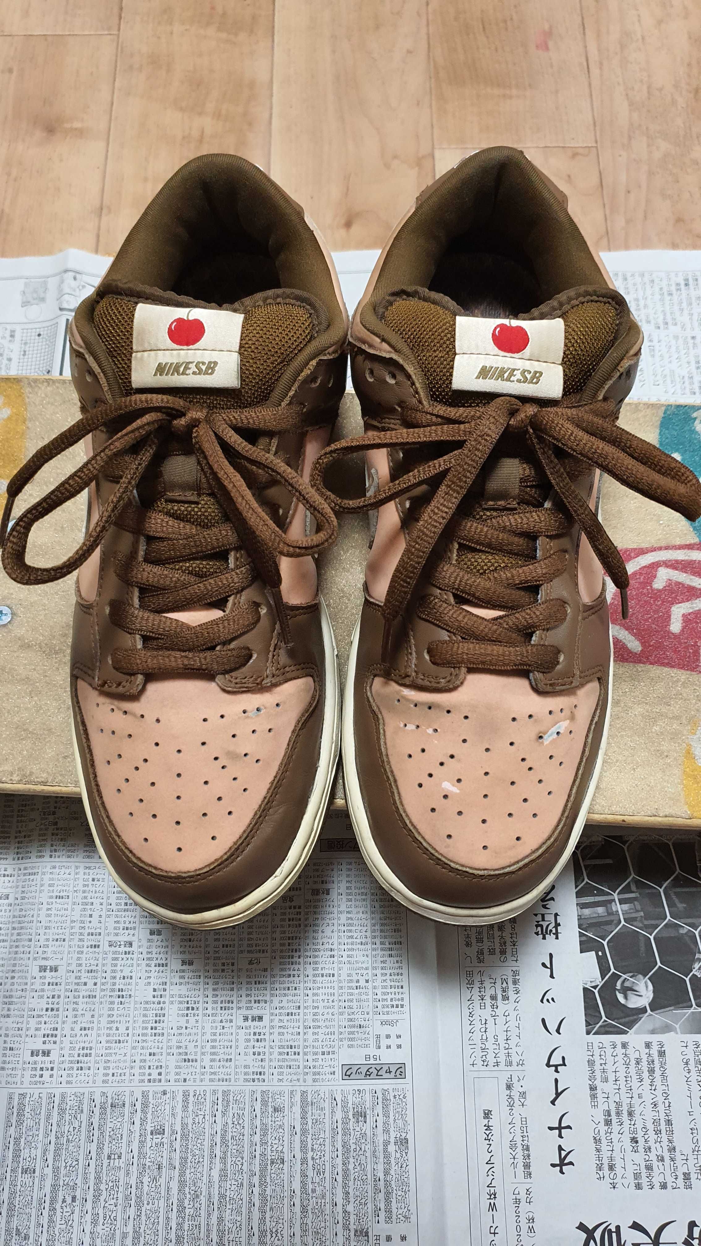 Stussy × Nike SB Dunk Low "Cherry"