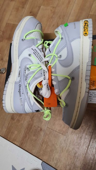 Off-White × Nile Dunk Low 1 of 50 "43"