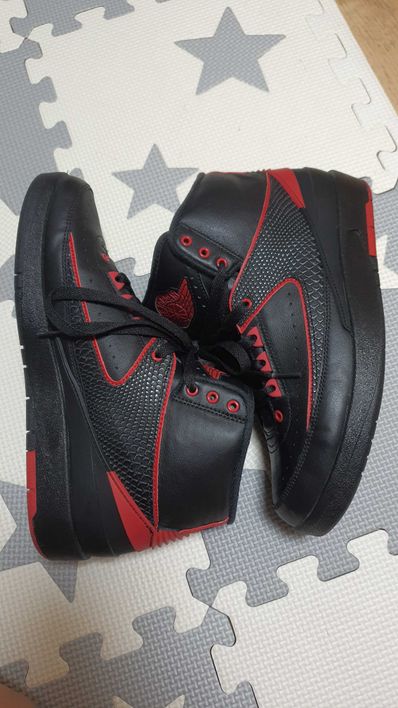 Nike Air Jordan 2 Retro Alternate 87 "Black/Varsity Red"